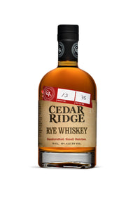 Cedar Ridge Rye Whisky