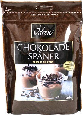 Chokolade Spåner